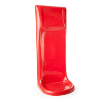 Single Fire Extinguisher Stand Ground Mounted Plastic Type