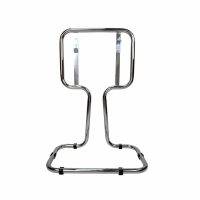 Double Chrome Tubular Fire Extinguisher Stand Mirror Finish