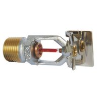 Horizontal Sidewall Sprinkler Quick Response Chrome Finish, 68°C with Recessed Escutcheon Plate, K Factor 5.6 NPT 1/2”, UL Listed