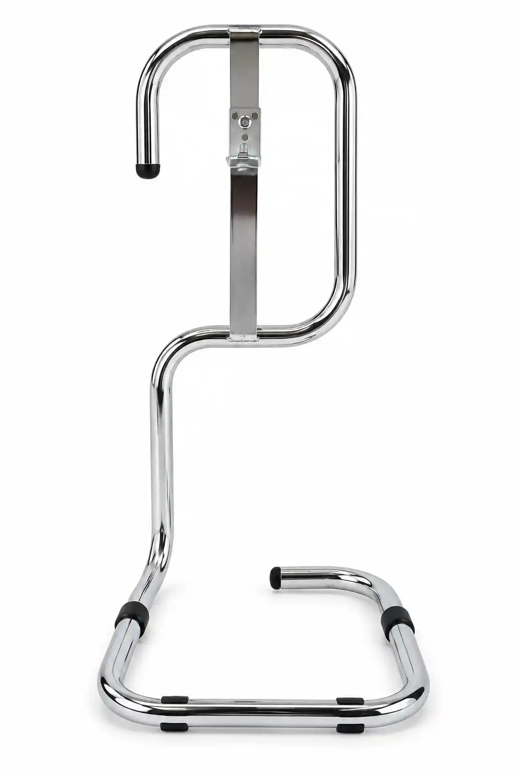 SSTECH Single Fire Extinguisher Tubular Stand – Chrome Finish