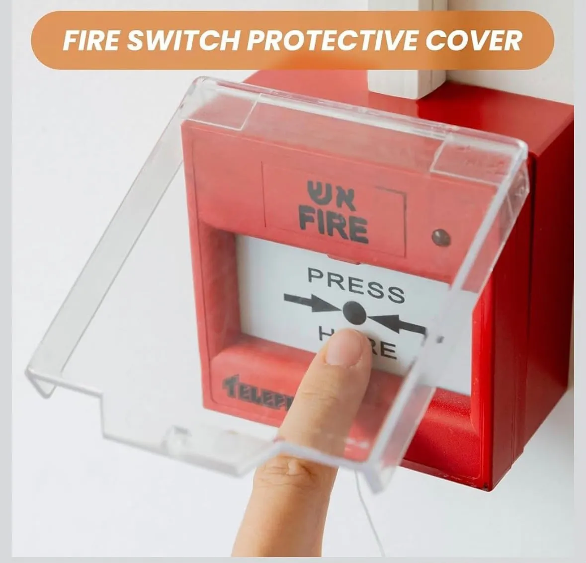 Home 15 Manual Call Point MCP Protection Flap Cover