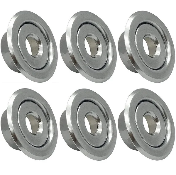 Home 26 SSTECH 1/2″ IPS Two-Piece Recessed Fire Sprinkler Escutcheon Plate – Chrome – Pack of 6