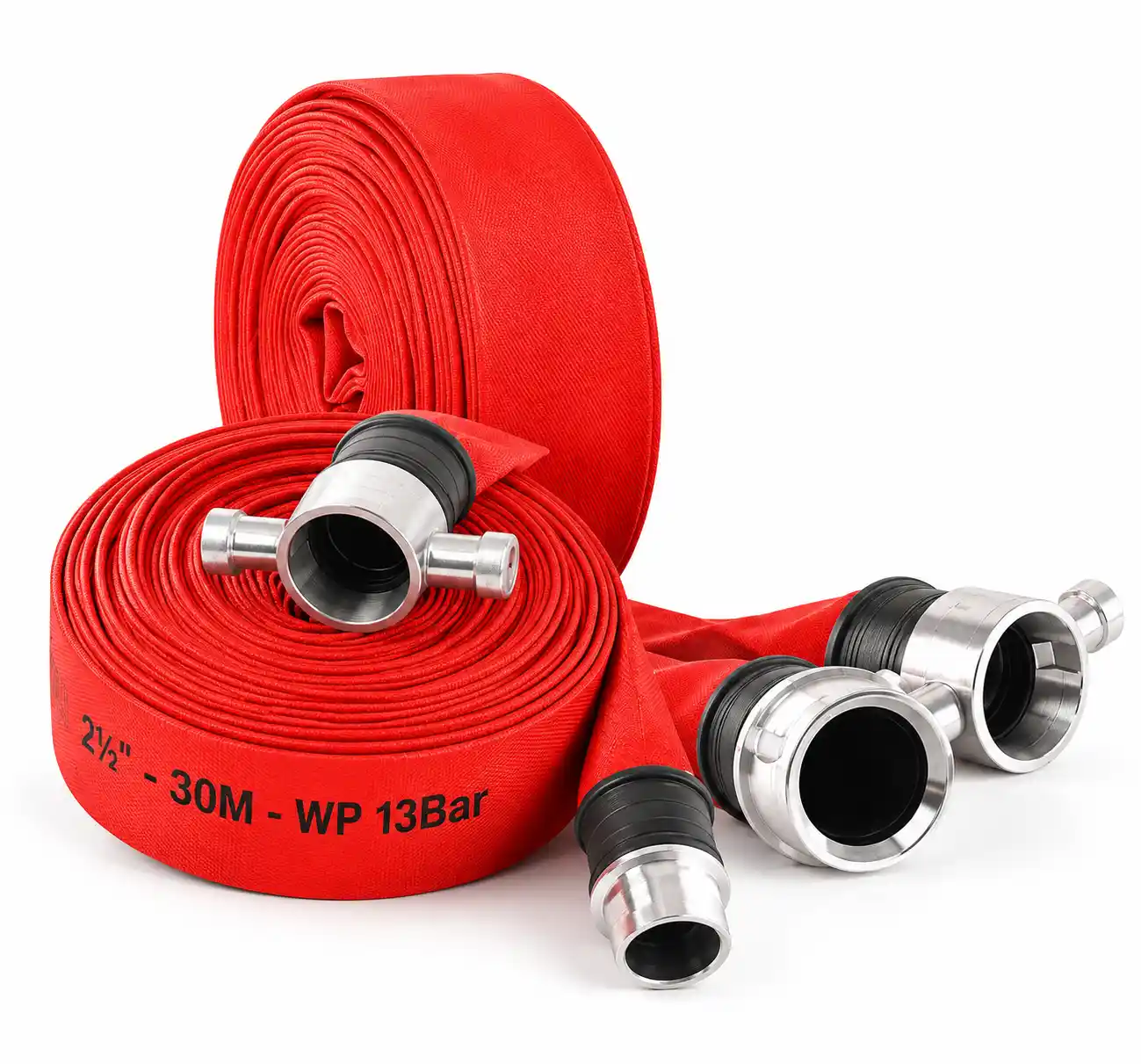 Home 24 SSTECH 2½” Single Jacket Fire Hose – 30 Metres with Couplings